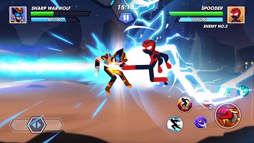 Stickman Fighter Infinity - Super Action Heroes  screenshots 3