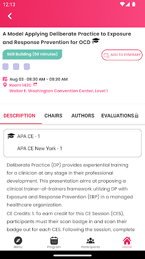 APA 2023 Convention Screen 3