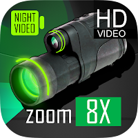 Night Mode Camera Light amplifier and Zoom