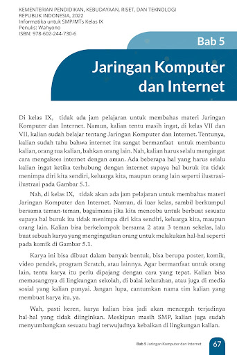 Buku Informatika Kls 9 Merdeka