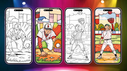 Baseball Coloring