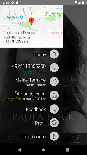 Paula Hack Friseure Screen 3