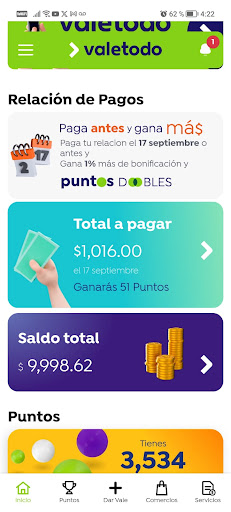 Android application VALETODO screenshort