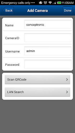 Android application Cam Viewer 1 screenshort