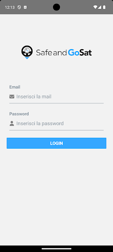 Android application SafeandGosat screenshort