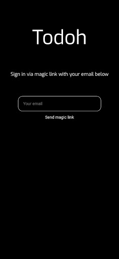 todoh simple cross platform t