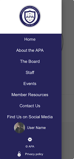 Anaheim Police Association Screen 2