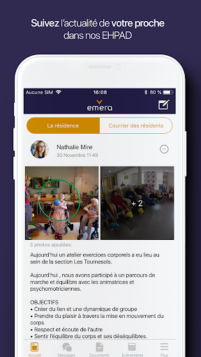 Android application Emera Connect screenshort