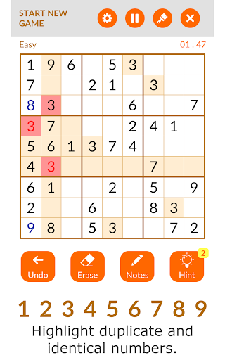 Sudoku Screen 2