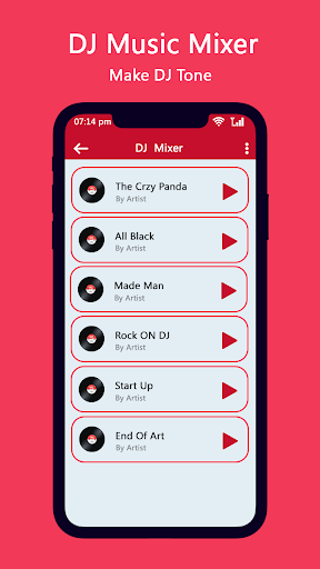 Android application DJ Mixer - Virtual MP3 DJ Mix screenshort