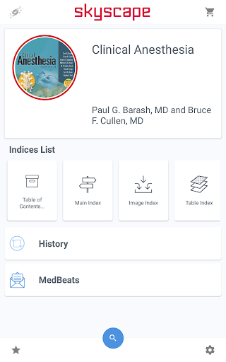 Screenshot of Clinical Anesthesia Full Text