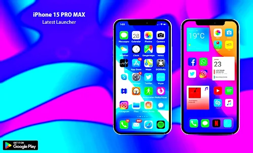 iPhone 15 Pro Max Launcher iOS