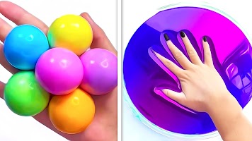 screenshot of Slime Games ASMR Slime DIY Art