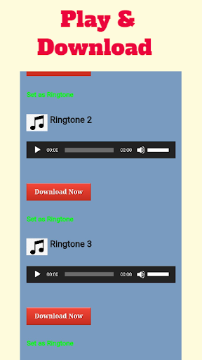Family calling ringtones Screen 3