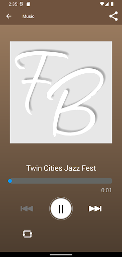 Android application Freddie Bell Radio Shows screenshort