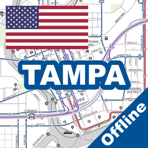 Tampa Bus Streetcar Map logo