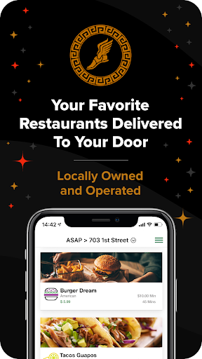 Android application Marathon Deliveries screenshort