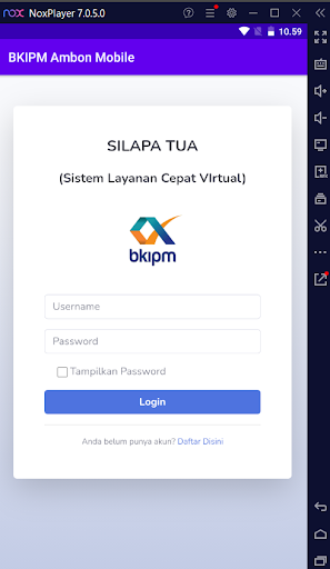 BKIPM Ambon Mobile Screen 2