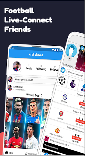 Android application Football Live Matches screenshort