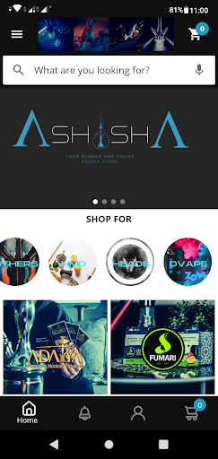 Android application Ashisha Online screenshort