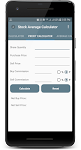 screenshot of Stock Profit & Avg. Calculator