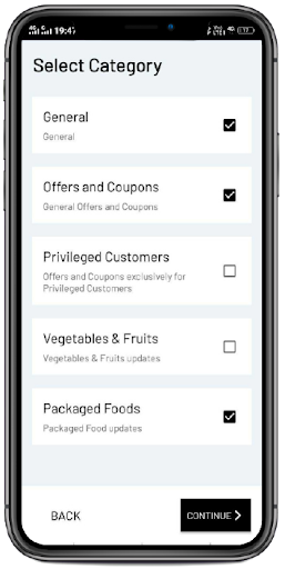 Qkopy.Shop Demo App Screen 3