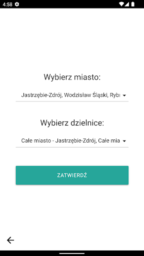 PGNiG TEP INFO Screen 2