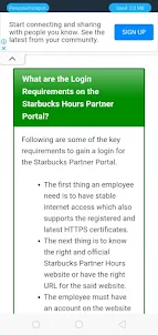 Starbuck Partner Hours