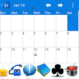 Calendar 2015 Japan icon