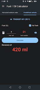 Fuel Oil Mix Calculator