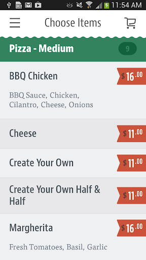 West Hills Pizza Company Screen 3