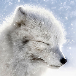 tapeta z lisem polarnym