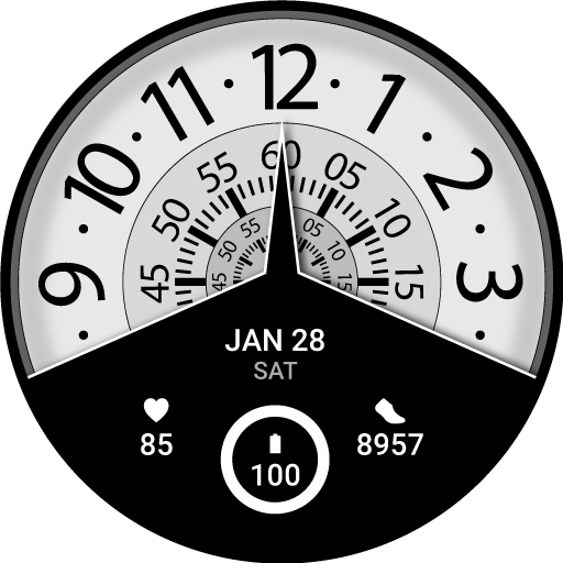 Cobrain Analog Watch Face logo
