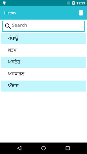 Punjabi To English Dictionary