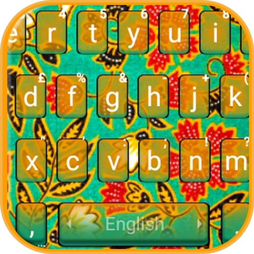 Batik Style Keyboard Theme logo