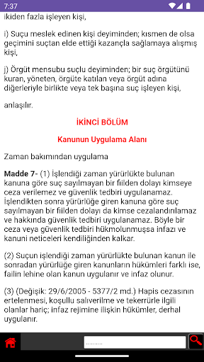 Ceza Kanunu - Dijital Mevzuat Screenshot 2 - AppWisp.com