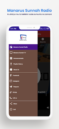 Manarus Sunnah Radio Screen 3