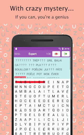 Word Search French Dictionary Mod Unlimited