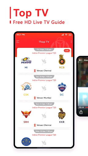 Thop TV ThopTV Live Cricket, Thop TV Movies Guide