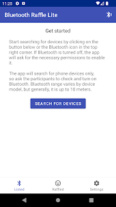 Bluetooth Raffle Lite