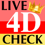 Cover Image of Herunterladen Check4D King Live 4D Results  APK