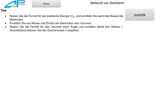 Arbeit und Energie Screen 3