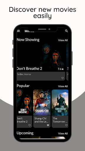 Android application Cinemaholic screenshort