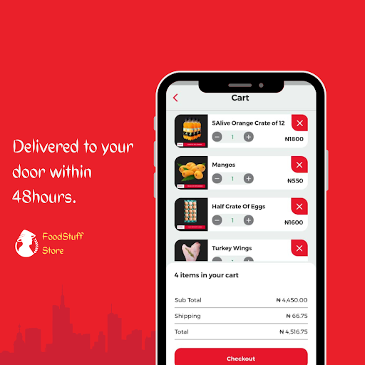 FoodStuff Store Screen 3