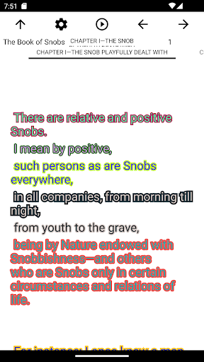 zBook: The Book of Snobs Screen 3