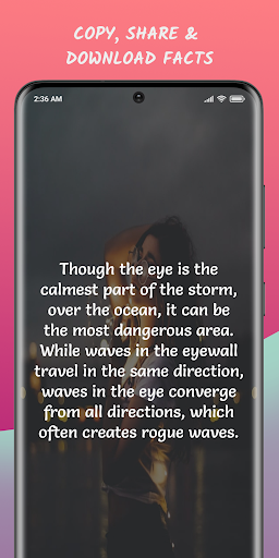 Amazing Daily Facts-Cool Facts Screen 3