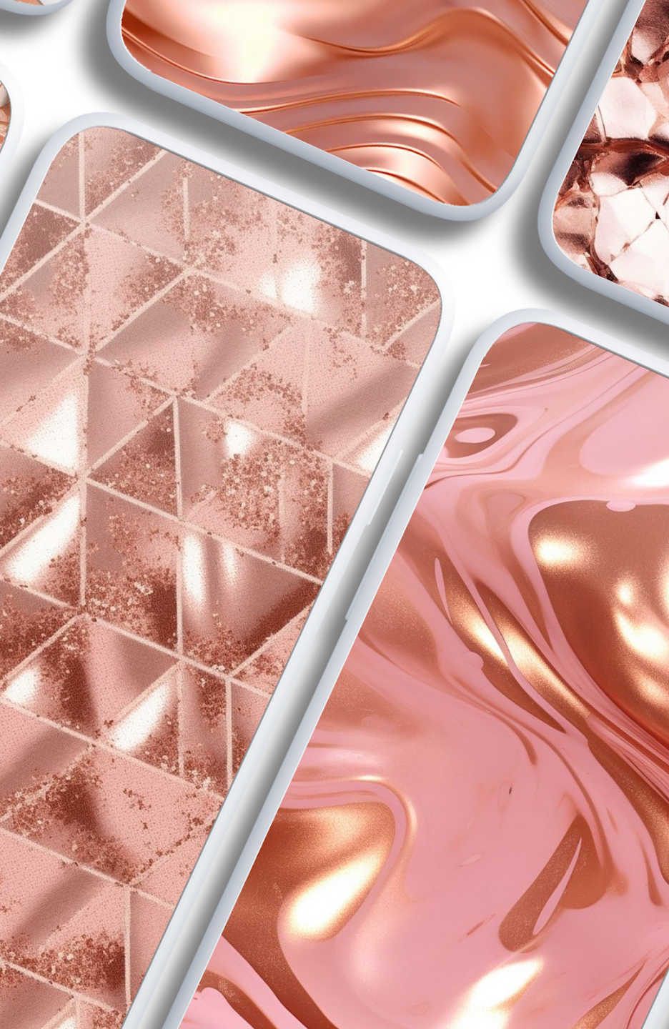 Download rosegold wallpaper on pc emulator ldplayer
