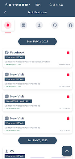 Portfolio Admin screenshot 4