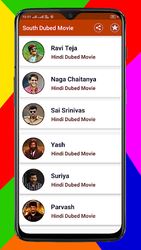 South Movies Hindi Dubbed app Screen 3