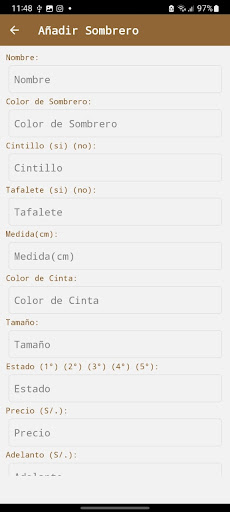 Sombreros Leo Screen 2